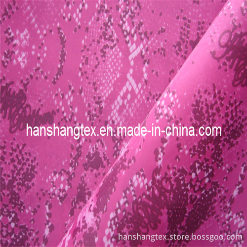Printed Taffeta Lining Fabric for Garment Lining (HS-L1065)